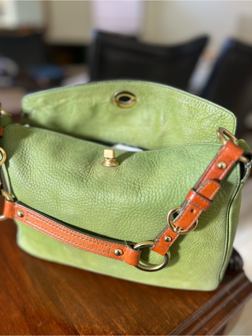 Vintage Coach Nubuc Chelsea - Picture 6 of 9